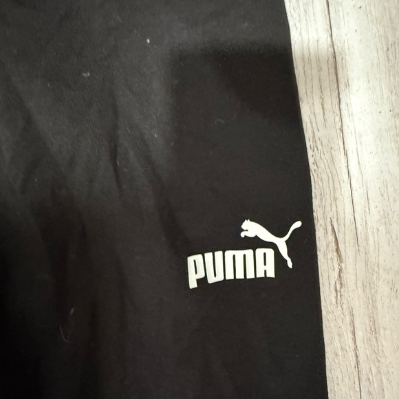 NWT PUMA ESSENTIALS LEGGINGS TIGHT FIT BLACK COTTON S - Picture 9 of 11